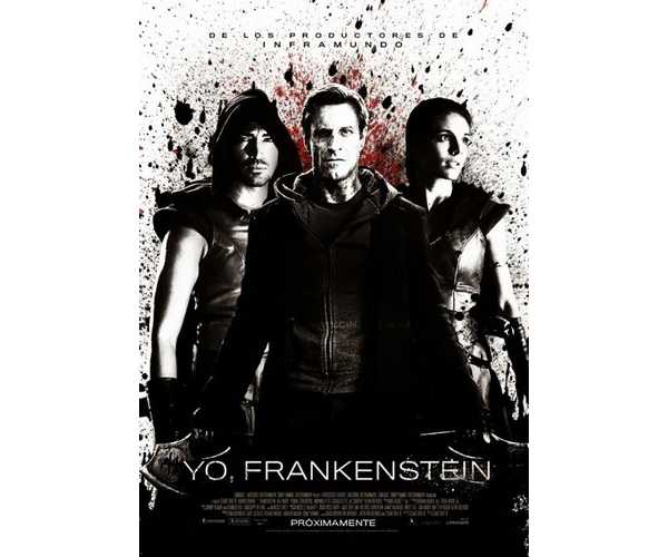 《我，弗兰肯斯坦》曝新海报 三大主演首亮相