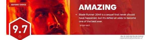 35年等待！《银翼杀手2049》口碑刷爆：必看